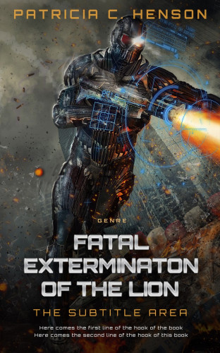 3D mockup of Dune #2141 - Premade Science Fiction Book Cover