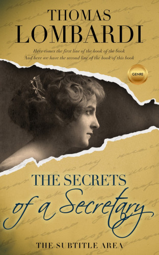 3D mockup of Sundance #2170 - Premade Historical Book Cover