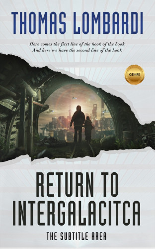 3D mockup of Iron #2177 - Premade Apocalyptica Book Cover