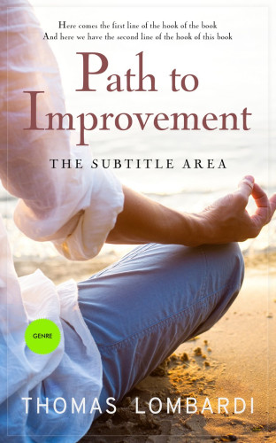 3D mockup of Wafer #2190 - Premade Health & Mind & Body Book Cover | BookCoverZone