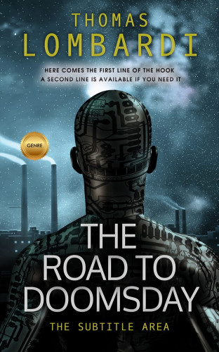 3D mockup of Mirage #2210 - Premade Apocalyptica Book Cover