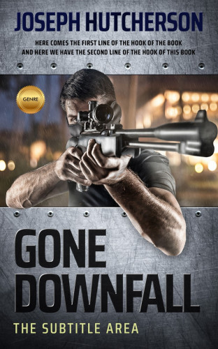 3D mockup of Ship Gray #2223 - Premade Mystery & Thriller & Suspense Book Cover