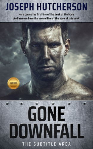 3D mockup of Mako #2226 - Premade Action & Adventure Book Cover