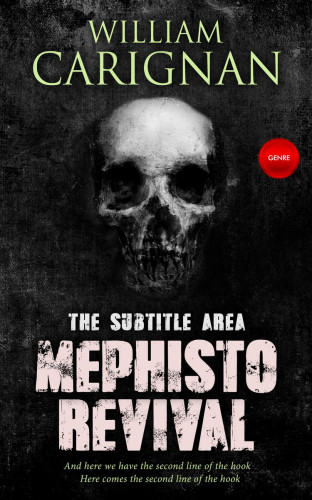 3D mockup of Wafer #2276 - Premade Horror Book Cover