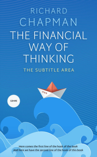 3D mockup of Mariner #2295 - Premade Abstract Book Cover