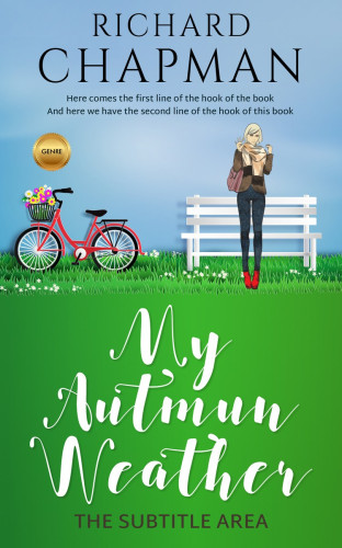 3D mockup of Forest Green #2308 - Premade Teen & Young Adult Book Cover | BookCoverZone