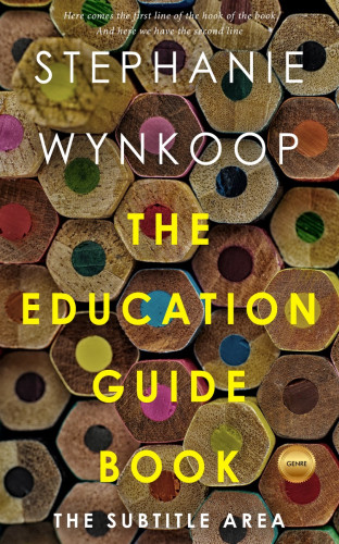 3D mockup of Shingle Fawn #2317 - Premade Abstract Book Cover