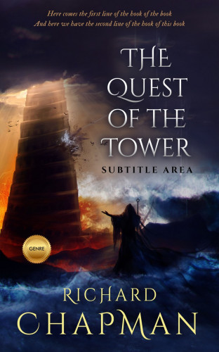 3D mockup of Steel Gray #2368 - Premade Apocalyptica Book Cover