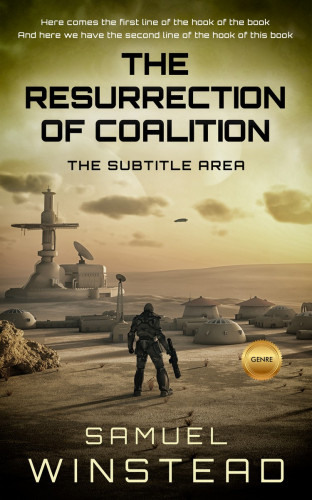 3D mockup of Mongoose #2400 - Premade Science Fiction Book Cover