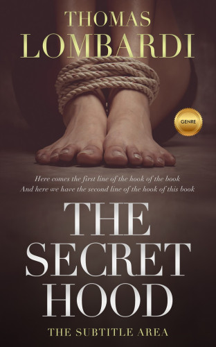 3D mockup of Woody Brown #2423 - Premade Mystery & Thriller & Suspense Book Cover | BookCoverZone