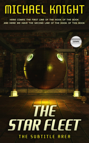 3D mockup of Eternity #2487 - Premade Science Fiction Book Cover