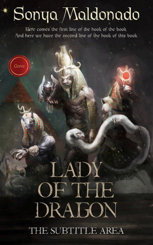 3D mockup of Dune #2499 - Premade Fantasy Book Cover