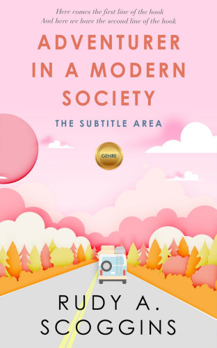 3D mockup of Vanilla Ice #2564 - Premade Travel Book Cover