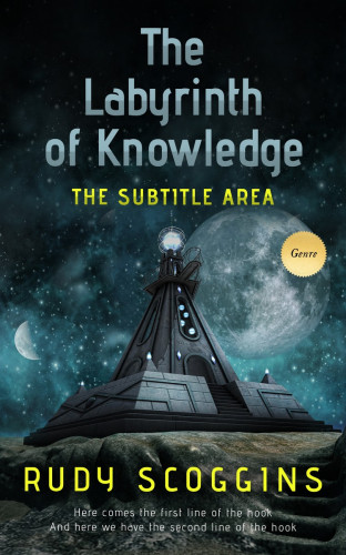 3D mockup of Bunker #2590 - Premade Science Fiction Book Cover