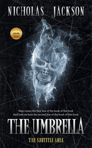 3D mockup of Woodsmoke #2639 - Premade Horror Book Cover