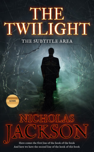 3D mockup of Shark #2683 - Premade Mystery & Thriller & Suspense Book Cover