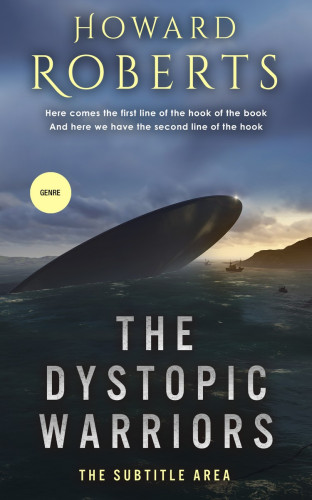 3D mockup of Bright Gray #2745 - Premade Apocalyptica Book Cover