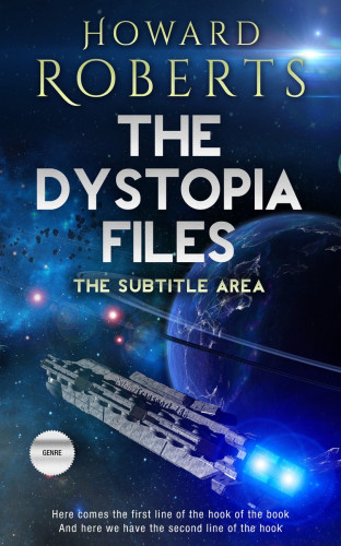 3D mockup of Blue Zodiac #2749 - Premade Science Fiction Book Cover