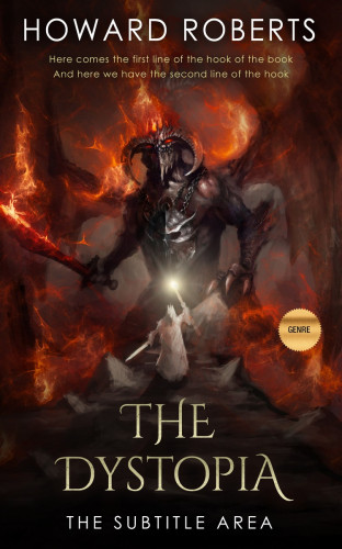 3D mockup of Tamarind #2751 - Premade Apocalyptica Book Cover