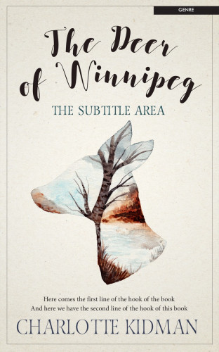 3D mockup of Satin Linen #2811 - Premade Abstract Book Cover