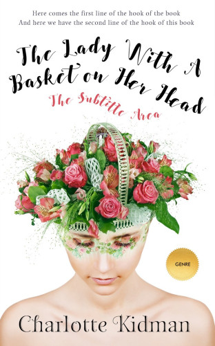 3D mockup of Bone #2819 - Premade Abstract Book Cover