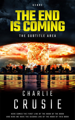 3D mockup of Cod Gray #2852 - Premade Apocalyptica Book Cover