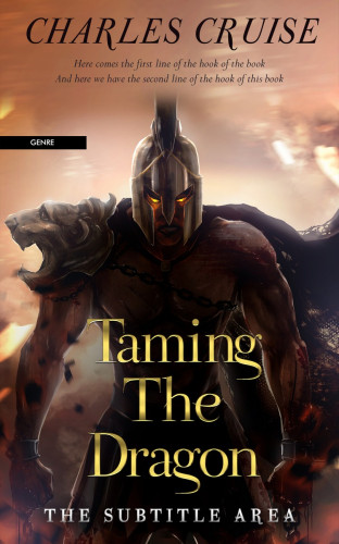 3D mockup of Tan #2865 - Premade Historical Book Cover