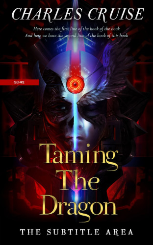 3D mockup of Asphalt #2866 - Premade Fantasy Book Cover