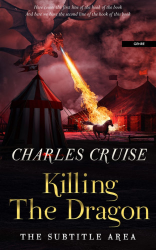 3D mockup of Antique Brass #2870 - Premade Fantasy Book Cover