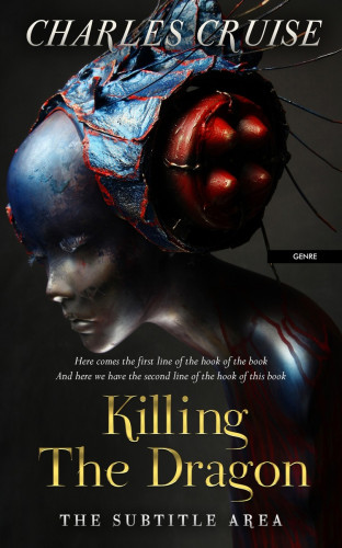 3D mockup of Cod Gray #2872 - Premade Fantasy Book Cover