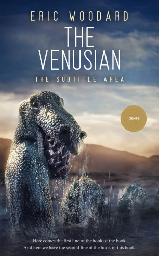 3D mockup of Oxford Blue #2903 - Premade Fantasy Book Cover