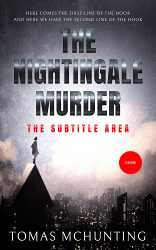 3D mockup of Shark #2970 - Premade Science Fiction Book Cover