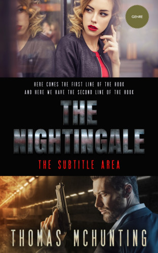 3D mockup of Quicksand #2977 - Premade Mystery & Thriller & Suspense Book Cover