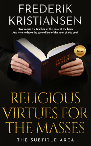 3D mockup of Cod Gray #2984 - Premade Religion & Spirituality Book Cover