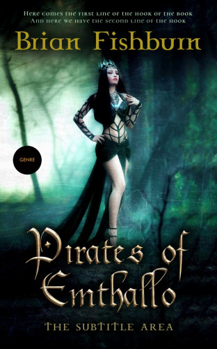 3D mockup of Pale Leaf #3036 - Premade Fantasy Book Cover