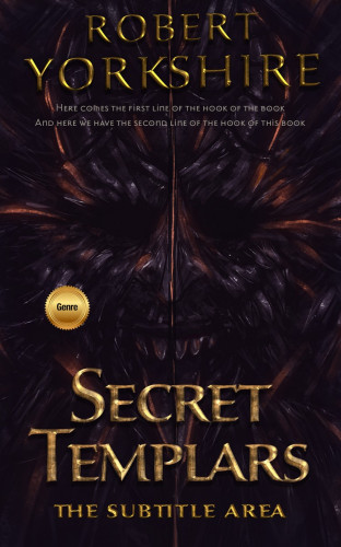 3D mockup of Gondola #3071 - Premade Fantasy Book Cover