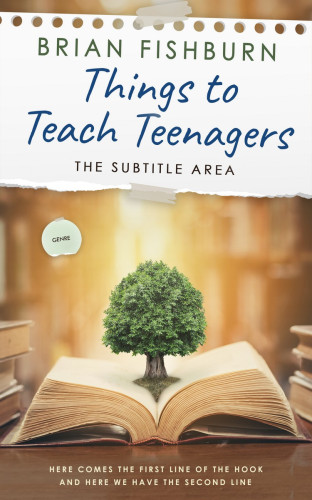 3D mockup of Spring Wood #3079 - Premade Education Book Cover | BookCoverZone