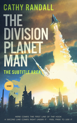 3D mockup of Gimblet #3167 - Premade Science Fiction Book Cover