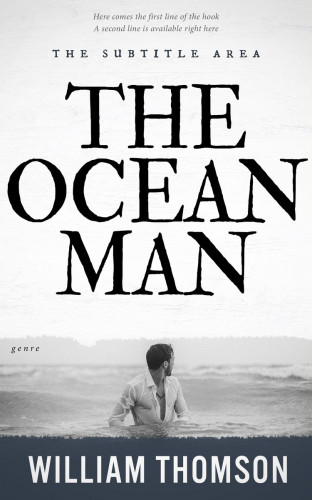 3D mockup of Shark #3195 - Premade Mystery & Thriller & Suspense Book Cover