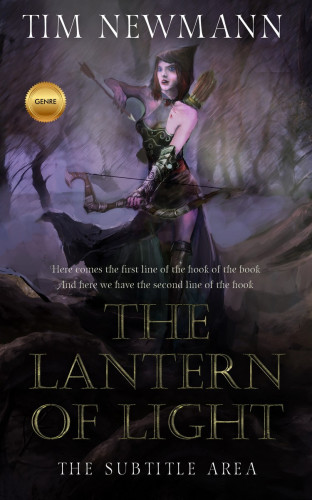 3D mockup of Thunder #3231 - Premade Fantasy Book Cover