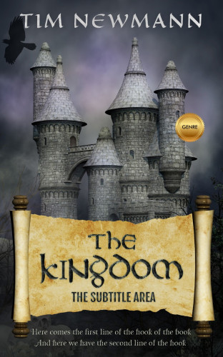 3D mockup of Mako #3232 - Premade Fantasy Book Cover