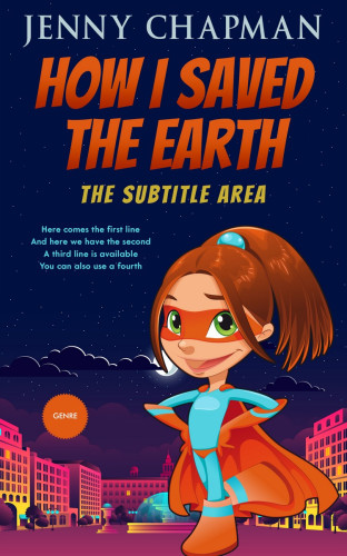 3D mockup of Bunting #3271 - Premade Teen & Young Adult Book Cover