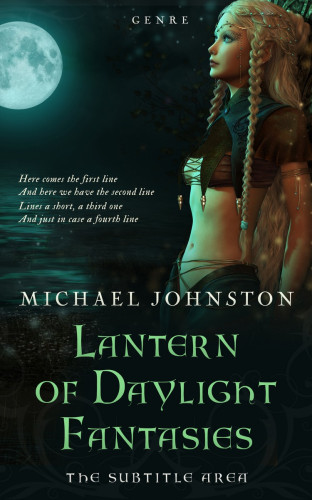 3D mockup of Aztec #3326 - Premade Fantasy Book Cover