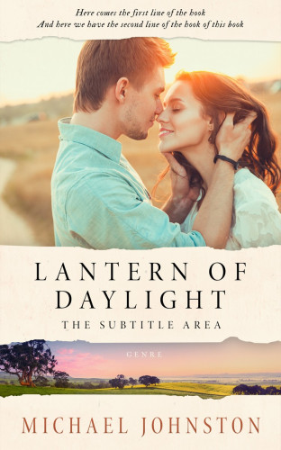 3D mockup of Almond #3327 - Premade Romance Book Cover