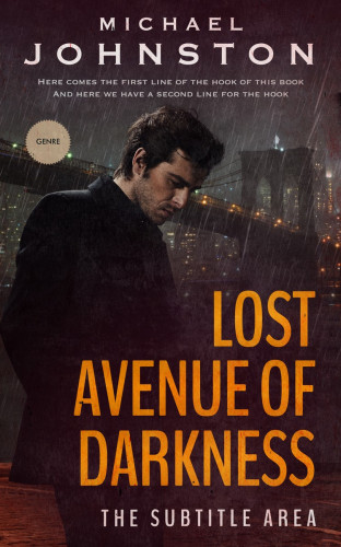 3D mockup of Cocoa Brown #3359 - Premade Mystery & Thriller & Suspense Book Cover