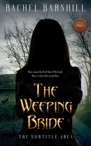 3D mockup of Tea #3453 - Premade Horror Book Cover