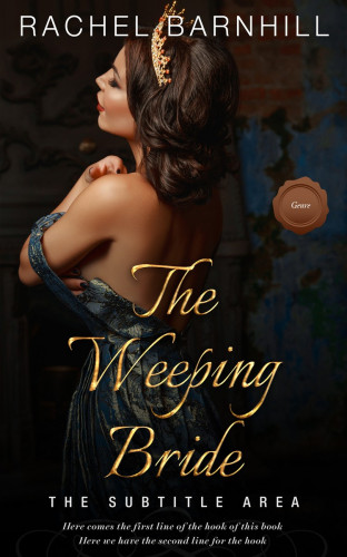 3D mockup of Cod Gray #3460 - Premade Romance Book Cover