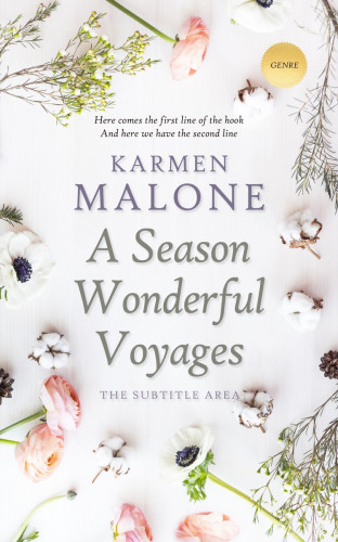 3D mockup of Ebb #3530 - Premade Romance Book Cover