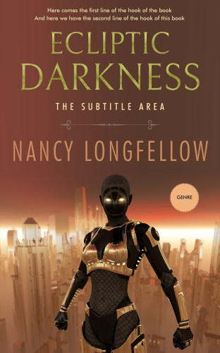 3D mockup of Old Copper #3581 - Premade Science Fiction Book Cover