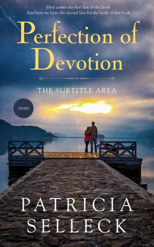 3D mockup of Blue Bayoux #3622 - Premade Romance Book Cover